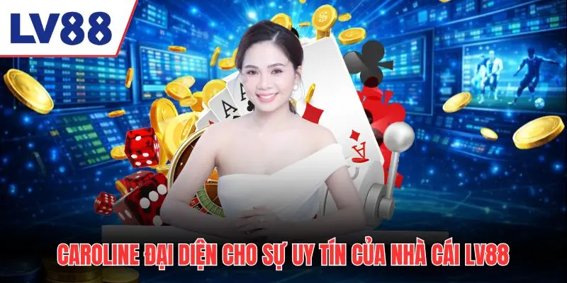 CEO Caroline đại diện cho sự uy tín của nhà cái